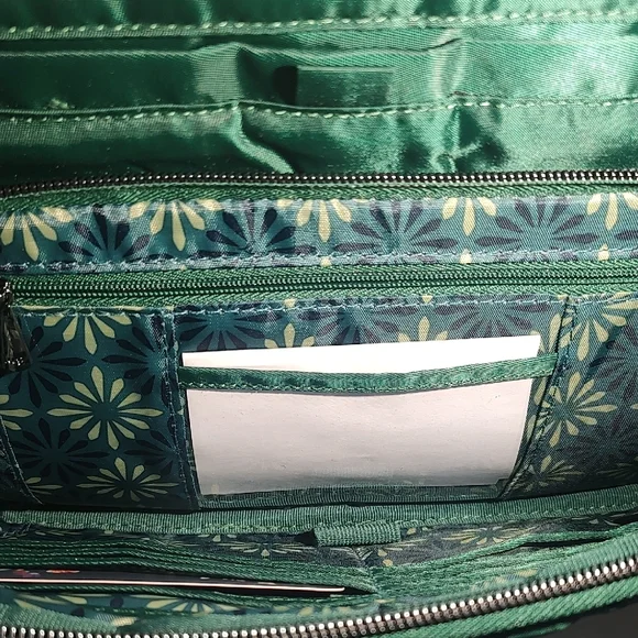 Lug Emerald Green Crossbody Bag - Picture 5 of 15